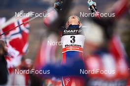 11.01.2015, Val di Fiemme, Italy (ITA): Therese Johaug (NOR) - FIS world cup cross-country, tour de ski, final climb women, Val di Fiemme (ITA). www.nordicfocus.com. © Felgenhauer/NordicFocus. Every downloaded picture is fee-liable.