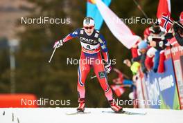 11.01.2015, Val di Fiemme, Italy (ITA): Ragnhild Haga (NOR) - FIS world cup cross-country, tour de ski, final climb women, Val di Fiemme (ITA). www.nordicfocus.com. © Felgenhauer/NordicFocus. Every downloaded picture is fee-liable.