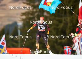 11.01.2015, Val di Fiemme, Italy (ITA): Denise Herrmann (GER) - FIS world cup cross-country, tour de ski, final climb women, Val di Fiemme (ITA). www.nordicfocus.com. © Felgenhauer/NordicFocus. Every downloaded picture is fee-liable.
