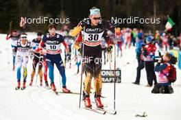 10.01.2015, Val di Fiemme, Italy (ITA): Tim Tscharnke (GER) - FIS world cup cross-country, tour de ski, mass men, Val di Fiemme (ITA). www.nordicfocus.com. © Felgenhauer/NordicFocus. Every downloaded picture is fee-liable.