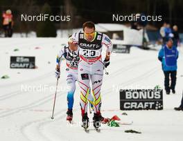 10.01.2015, Val di Fiemme, Italy (ITA): Ivan Babikov (CAN) - FIS world cup cross-country, tour de ski, mass men, Val di Fiemme (ITA). www.nordicfocus.com. © Felgenhauer/NordicFocus. Every downloaded picture is fee-liable.