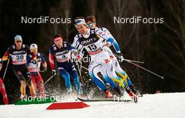 09.01.2015, Val di Fiemme, Italy (ITA): Marcus Hellner (SWE) - FIS world cup cross-country, tour de ski, mass men, Val di Fiemme (ITA). www.nordicfocus.com. © Felgenhauer/NordicFocus. Every downloaded picture is fee-liable.