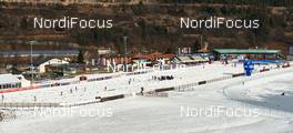 09.01.2015, Val di Fiemme, Italy (ITA): overview of Lago di Tesere ski stadium - FIS world cup cross-country, tour de ski, mass men, Val di Fiemme (ITA). www.nordicfocus.com. © Felgenhauer/NordicFocus. Every downloaded picture is fee-liable.