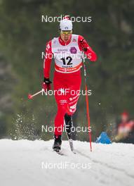 17.01.2015, Otepaeae, Estland (EST): Federico Pellegrino (ITA), Rossignol, Rottefella - FIS world cup cross-country, individual sprint, Otepaeae (EST). www.nordicfocus.com. © Laiho/NordicFocus. Every downloaded picture is fee-liable.