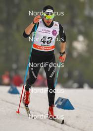 17.01.2015, Otepaeae, Estland (EST): Ueli Schnider (SUI), Fischer, KV+, Alpina, Rottefella, Odlo - FIS world cup cross-country, individual sprint, Otepaeae (EST). www.nordicfocus.com. © Laiho/NordicFocus. Every downloaded picture is fee-liable.