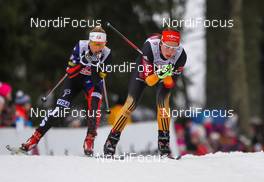 18.01.2015, Otepaeae, Estland (EST): Hanna Kolb (GER), Madshus, Swix, Adidas - FIS world cup cross-country, team sprint, Otepaeae (EST). www.nordicfocus.com. © Laiho/NordicFocus. Every downloaded picture is fee-liable.