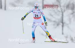23.01.2015, Rybinsk, Russia (RUS): Helene Soederlund (SWE), Fischer, One Way, Alpina, Rottefella, Craft - FIS world cup cross-country, 10km women, Rybinsk (RUS). www.nordicfocus.com. © Laiho/NordicFocus. Every downloaded picture is fee-liable.