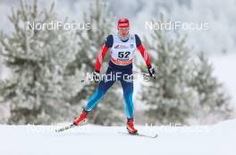 23.01.2015, Rybinsk, Russia (RUS): Evgeniy Belov (RUS), Fischer, Swix, Alpina, Rottefella, Adidas - FIS world cup cross-country, 15km men, Rybinsk (RUS). www.nordicfocus.com. © Laiho/NordicFocus. Every downloaded picture is fee-liable.