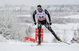 23.01.2015, Rybinsk, Russia (RUS): Dario Cologna (SUI), Fischer, One Way, Rottefella, Odlo - FIS world cup cross-country, 15km men, Rybinsk (RUS). www.nordicfocus.com. © Laiho/NordicFocus. Every downloaded picture is fee-liable.