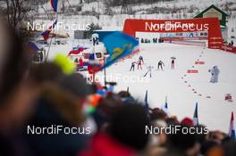 24.01.2015, Rybinsk, Russia (RUS): women´s semifinal - FIS world cup cross-country, individual sprint, Rybinsk (RUS). www.nordicfocus.com. © Laiho/NordicFocus. Every downloaded picture is fee-liable.