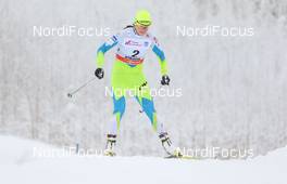24.01.2015, Rybinsk, Russia (RUS): Katja Visnar (SLO), Fischer, Swix, One Way - FIS world cup cross-country, individual sprint, Rybinsk (RUS). www.nordicfocus.com. © Laiho/NordicFocus. Every downloaded picture is fee-liable.