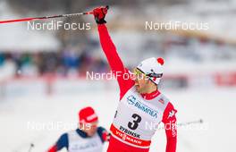 24.01.2015, Rybinsk, Russia (RUS): Federico Pellegrino (ITA), Rossignol, Rottefella - FIS world cup cross-country, individual sprint, Rybinsk (RUS). www.nordicfocus.com. © Laiho/NordicFocus. Every downloaded picture is fee-liable.
