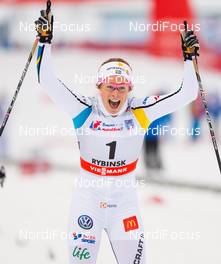 24.01.2015, Rybinsk, Russia (RUS): Jennie Oeberg (SWE), Fischer, Salomon, Skigo, Craft - FIS world cup cross-country, individual sprint, Rybinsk (RUS). www.nordicfocus.com. © Laiho/NordicFocus. Every downloaded picture is fee-liable.