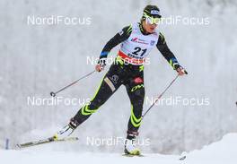24.01.2015, Rybinsk, Russia (RUS): Celia Aymonier (FRA), Fischer, Swix, Rottefella, One way - FIS world cup cross-country, individual sprint, Rybinsk (RUS). www.nordicfocus.com. © Laiho/NordicFocus. Every downloaded picture is fee-liable.