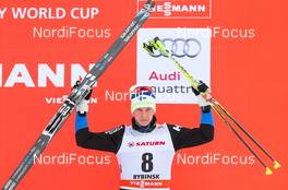 25.01.2015, Rybinsk, Russia (RUS): Matti Heikkinen (FIN), Salomon, One Way - FIS world cup cross-country, skiathlon men, Rybinsk (RUS). www.nordicfocus.com. © Laiho/NordicFocus. Every downloaded picture is fee-liable.