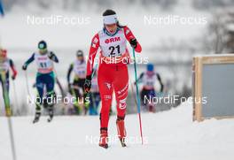25.01.2015, Rybinsk, Russia (RUS): Ilaria Debertolis (ITA), Fischer, KV+, Alpina, Rottefella - FIS world cup cross-country, skiathlon women, Rybinsk (RUS). www.nordicfocus.com. © Laiho/NordicFocus. Every downloaded picture is fee-liable.