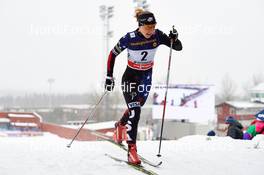 14.02.2015, Oestersund, Sweden (SWE): Ida Sargent (USA) - FIS world cup cross-country, individual sprint, Oestersund (SWE). www.nordicfocus.com. © Felgenhauer/NordicFocus. Every downloaded picture is fee-liable.