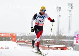 14.02.2015, Oestersund, Sweden (SWE): Dominik Baldauf (AUT) - FIS world cup cross-country, individual sprint, Oestersund (SWE). www.nordicfocus.com. © Felgenhauer/NordicFocus. Every downloaded picture is fee-liable.