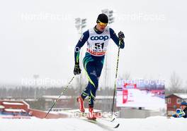 14.02.2015, Oestersund, Sweden (SWE): Alexey Poltoranin (KAZ) - FIS world cup cross-country, individual sprint, Oestersund (SWE). www.nordicfocus.com. © Felgenhauer/NordicFocus. Every downloaded picture is fee-liable.