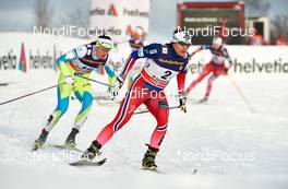 14.02.2015, Oestersund, Sweden (SWE): Maiken Caspersen Falla (NOR) - FIS world cup cross-country, individual sprint, Oestersund (SWE). www.nordicfocus.com. © Felgenhauer/NordicFocus. Every downloaded picture is fee-liable.