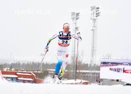 14.02.2015, Oestersund, Sweden (SWE): Magdalena Pajala (SWE) - FIS world cup cross-country, individual sprint, Oestersund (SWE). www.nordicfocus.com. © Felgenhauer/NordicFocus. Every downloaded picture is fee-liable.
