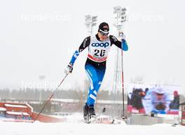 14.02.2015, Oestersund, Sweden (SWE): Matias Strandvall (FIN) - FIS world cup cross-country, individual sprint, Oestersund (SWE). www.nordicfocus.com. © Felgenhauer/NordicFocus. Every downloaded picture is fee-liable.