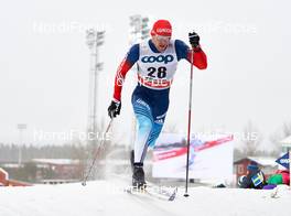 14.02.2015, Oestersund, Sweden (SWE): Anton Gafarov (RUS) - FIS world cup cross-country, individual sprint, Oestersund (SWE). www.nordicfocus.com. © Felgenhauer/NordicFocus. Every downloaded picture is fee-liable.