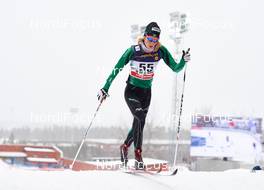 14.02.2015, Oestersund, Sweden (SWE): Emilia Lindstedt (SWE) - FIS world cup cross-country, individual sprint, Oestersund (SWE). www.nordicfocus.com. © Felgenhauer/NordicFocus. Every downloaded picture is fee-liable.