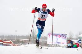 14.02.2015, Oestersund, Sweden (SWE): Gleb Retivykh (RUS) - FIS world cup cross-country, individual sprint, Oestersund (SWE). www.nordicfocus.com. © Felgenhauer/NordicFocus. Every downloaded picture is fee-liable.