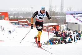 14.02.2015, Oestersund, Sweden (SWE): Tim Tscharnke (GER) - FIS world cup cross-country, individual sprint, Oestersund (SWE). www.nordicfocus.com. © Felgenhauer/NordicFocus. Every downloaded picture is fee-liable.
