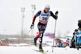 14.02.2015, Oestersund, Sweden (SWE): Andrew Newell (USA) - FIS world cup cross-country, individual sprint, Oestersund (SWE). www.nordicfocus.com. © Felgenhauer/NordicFocus. Every downloaded picture is fee-liable.