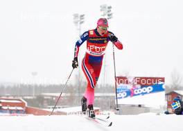 14.02.2015, Oestersund, Sweden (SWE): Ingvild Flugstad Oestberg (NOR) - FIS world cup cross-country, individual sprint, Oestersund (SWE). www.nordicfocus.com. © Felgenhauer/NordicFocus. Every downloaded picture is fee-liable.