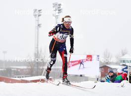 14.02.2015, Oestersund, Sweden (SWE): Rosie Brennan (USA) - FIS world cup cross-country, individual sprint, Oestersund (SWE). www.nordicfocus.com. © Felgenhauer/NordicFocus. Every downloaded picture is fee-liable.