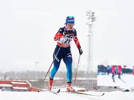 14.02.2015, Oestersund, Sweden (SWE): Elena Soboleva (RUS) - FIS world cup cross-country, individual sprint, Oestersund (SWE). www.nordicfocus.com. © Felgenhauer/NordicFocus. Every downloaded picture is fee-liable.