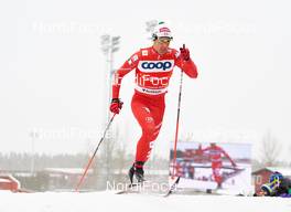 14.02.2015, Oestersund, Sweden (SWE): Federico Pellegrino (ITA) - FIS world cup cross-country, individual sprint, Oestersund (SWE). www.nordicfocus.com. © Felgenhauer/NordicFocus. Every downloaded picture is fee-liable.