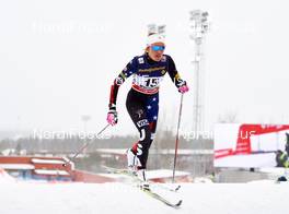 14.02.2015, Oestersund, Sweden (SWE): Sophie Caldwell (USA) - FIS world cup cross-country, individual sprint, Oestersund (SWE). www.nordicfocus.com. © Felgenhauer/NordicFocus. Every downloaded picture is fee-liable.