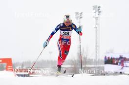 14.02.2015, Oestersund, Sweden (SWE): Therese Johaug (NOR) - FIS world cup cross-country, individual sprint, Oestersund (SWE). www.nordicfocus.com. © Felgenhauer/NordicFocus. Every downloaded picture is fee-liable.