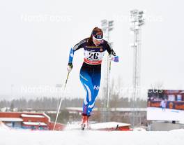 14.02.2015, Oestersund, Sweden (SWE): Mona-Lisa Malvalehto (FIN) - FIS world cup cross-country, individual sprint, Oestersund (SWE). www.nordicfocus.com. © Felgenhauer/NordicFocus. Every downloaded picture is fee-liable.