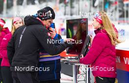 07.03.2015, Lahti, Finland (FIN): athletes were allowed to choose their own heat for the quarter final, Roman Schaad (SUI), Salomon, Swix, Odlo - FIS world cup cross-country, individual sprint, Lahti (FIN). www.nordicfocus.com. © Laiho/NordicFocus. Every downloaded picture is fee-liable.