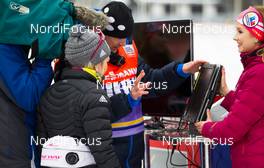 07.03.2015, Lahti, Finland (FIN): athletes were allowed to choose their own heat for the quarter final, Sandra Ringwald (GER), Madshus, One Way, Rottefella, Adidas - FIS world cup cross-country, individual sprint, Lahti (FIN). www.nordicfocus.com. © Laiho/NordicFocus. Every downloaded picture is fee-liable.