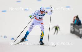 07.03.2015, Lahti, Finland (FIN): Calle Halfvarsson (SWE), Skigo, Salomon, Craft - FIS world cup cross-country, individual sprint, Lahti (FIN). www.nordicfocus.com. © Laiho/NordicFocus. Every downloaded picture is fee-liable.