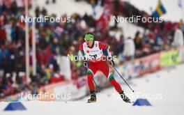 25.02.2015, Falun, Sweden (SWE): Yury Astapenka (BLR) - FIS nordic world ski championships, cross-country, 15km men, Falun (SWE). www.nordicfocus.com. © NordicFocus. Every downloaded picture is fee-liable.