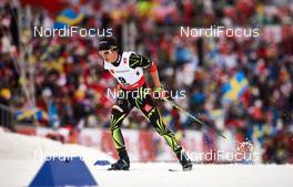 25.02.2015, Falun, Sweden (SWE): Clement Parisse (FRA) - FIS nordic world ski championships, cross-country, 15km men, Falun (SWE). www.nordicfocus.com. © NordicFocus. Every downloaded picture is fee-liable.