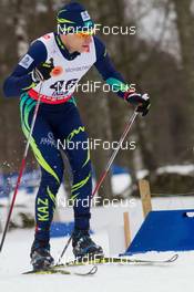 25.02.2015, Falun, Sweden (SWE): Sergey Cherepanov (KAZ) - FIS nordic world ski championships, cross-country, 15km men, Falun (SWE). www.nordicfocus.com. © NordicFocus. Every downloaded picture is fee-liable.