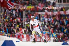 25.02.2015, Falun, Sweden (SWE): Jesse Cockney (CAN) - FIS nordic world ski championships, cross-country, 15km men, Falun (SWE). www.nordicfocus.com. © NordicFocus. Every downloaded picture is fee-liable.