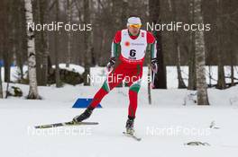 25.02.2015, Falun, Sweden (SWE): Sergei Dolidovich (BLR) - FIS nordic world ski championships, cross-country, 15km men, Falun (SWE). www.nordicfocus.com. © NordicFocus. Every downloaded picture is fee-liable.