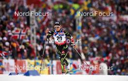 28.02.2015, Falun, Sweden (SWE): Celia Aymonier (FRA) - FIS nordic world ski championships, cross-country, 30km women, Falun (SWE). www.nordicfocus.com. © NordicFocus. Every downloaded picture is fee-liable.