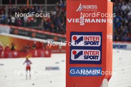 28.02.2015, Falun, Sweden (SWE): intermediate time  - FIS nordic world ski championships, cross-country, 30km women, Falun (SWE). www.nordicfocus.com. © NordicFocus. Every downloaded picture is fee-liable.