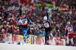 28.02.2015, Falun, Sweden (SWE): Anne Kylloenen (FIN), Seraina Boner (SUI), Ingvild Flugstad Oestberg (NOR), (l-r)  - FIS nordic world ski championships, cross-country, 30km women, Falun (SWE). www.nordicfocus.com. © NordicFocus. Every downloaded picture is fee-liable.