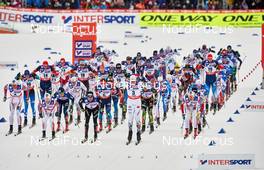 01.03.2015, Falun, Sweden (SWE): start - FIS nordic world ski championships, cross-country, 50km men, Falun (SWE). www.nordicfocus.com. © NordicFocus. Every downloaded picture is fee-liable.